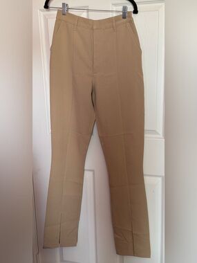 Abercrombie & Fitch Women's Skinny Ultra High Rise Pants in Camel